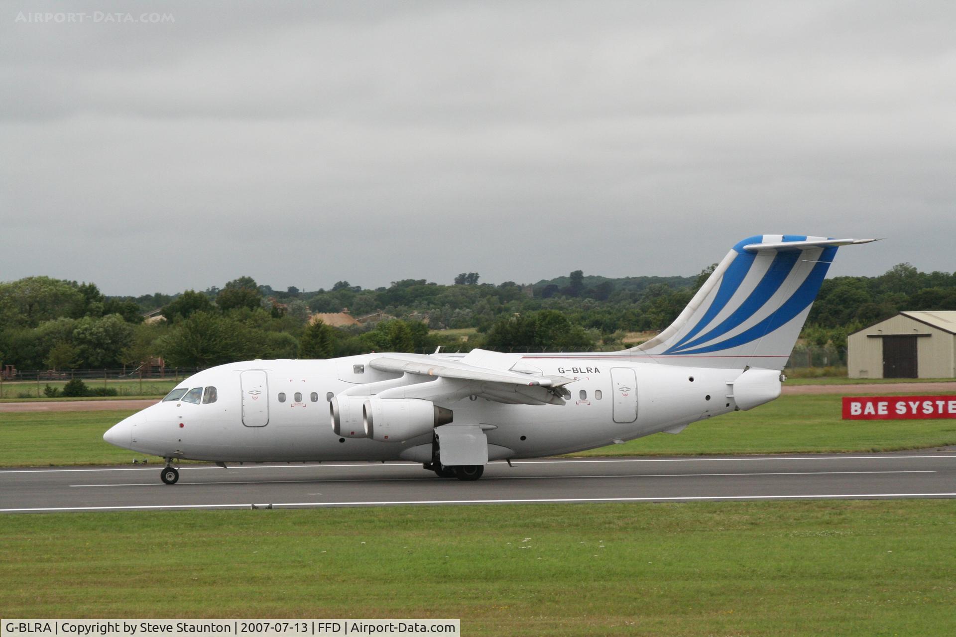 G-BLRA, 1984 British Aerospace BAe.146-100 C/N E1017, Royal International Air Tattoo 2007