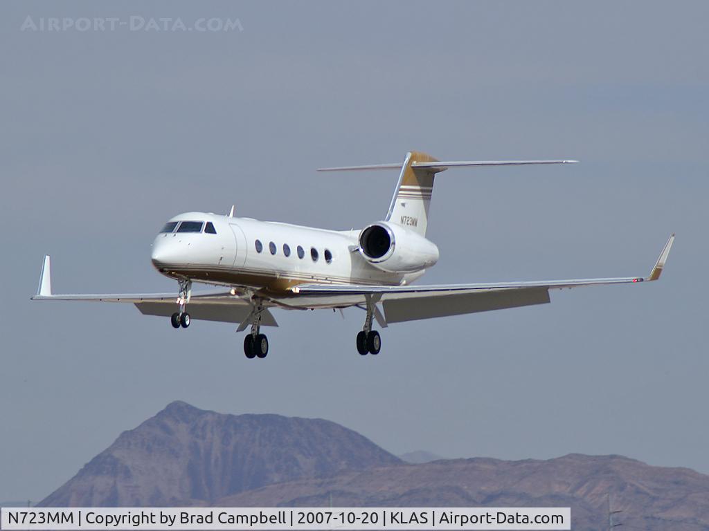 N723MM, 2007 Gulfstream Aerospace GIV-X (G350) C/N 4077, 350 Leasing Co. - Las Vegas, Nevada / 2007 Gulfstream Aerospace GIV-X (G350)
