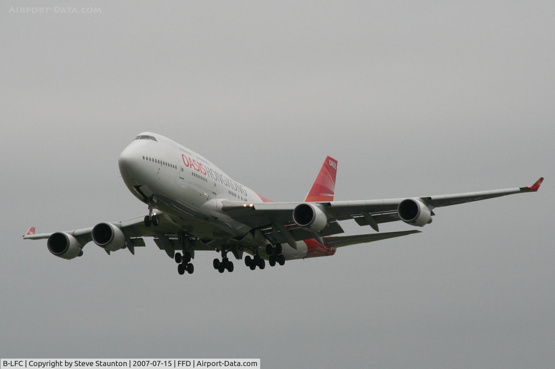 B-LFC, 1999 Boeing 747-481 C/N 29263, Royal International Air Tattoo 2007