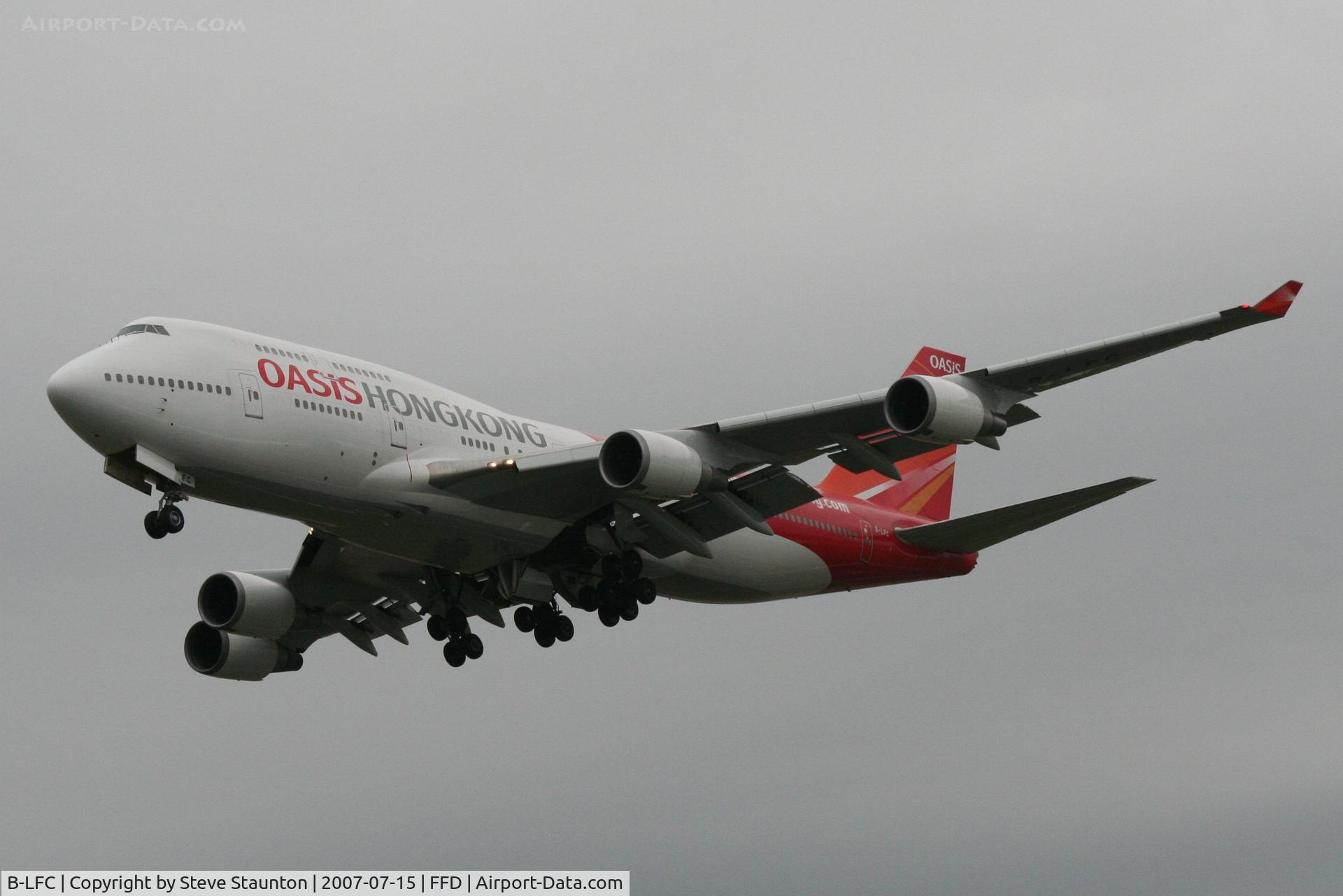 B-LFC, 1999 Boeing 747-481 C/N 29263, Royal International Air Tattoo 2007