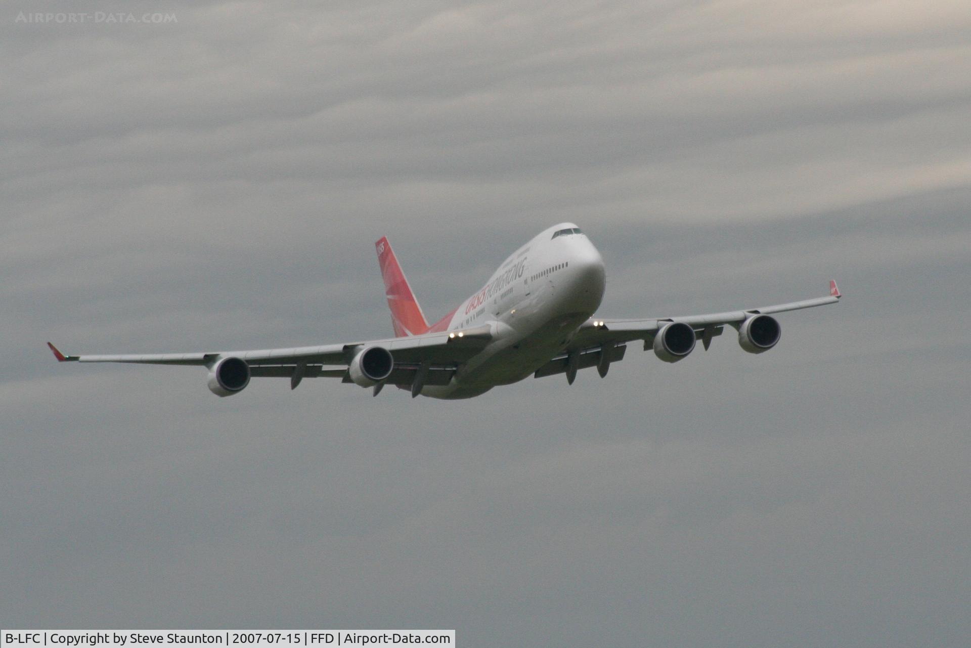 B-LFC, 1999 Boeing 747-481 C/N 29263, Royal International Air Tattoo 2007