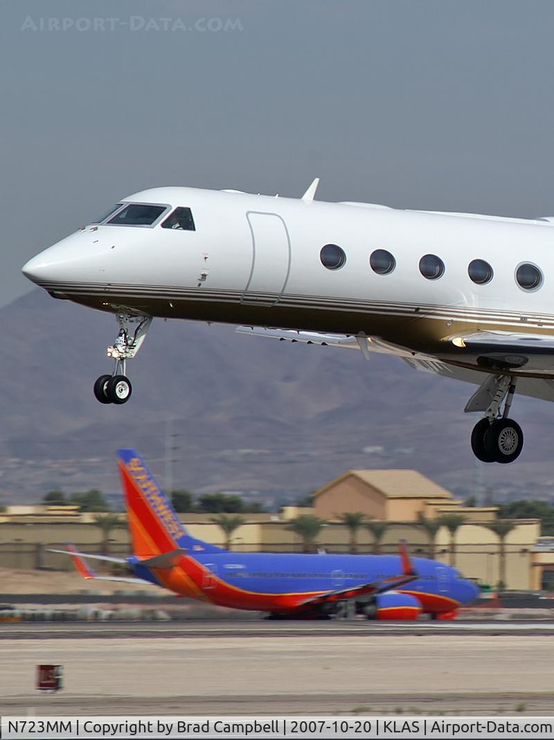 N723MM, 2007 Gulfstream Aerospace GIV-X (G350) C/N 4077, 350 Leasing Co. - Las Vegas, Nevada / 2007 Gulfstream Aerospace GIV-X (G350)