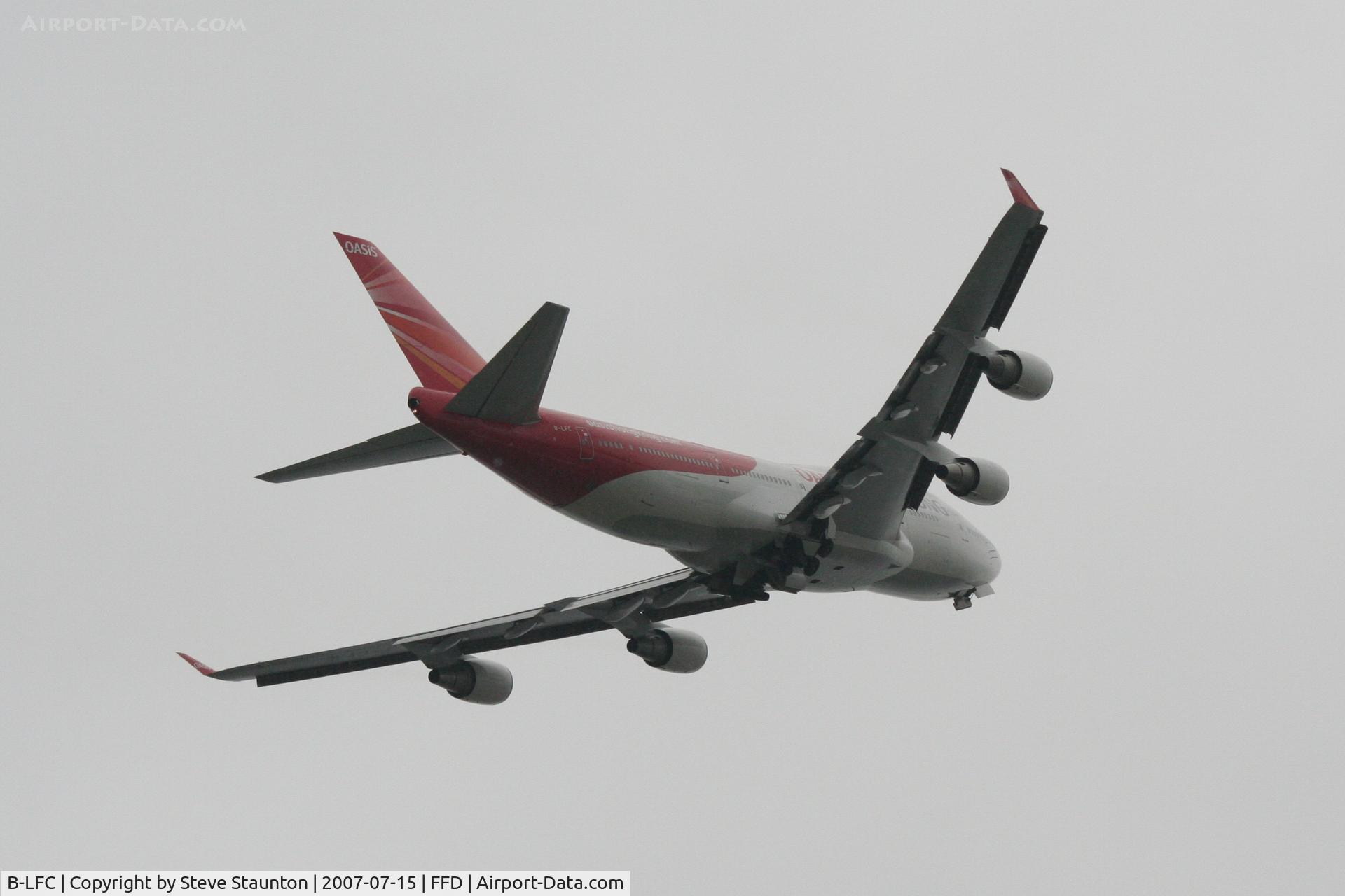 B-LFC, 1999 Boeing 747-481 C/N 29263, Royal International Air Tattoo 2007