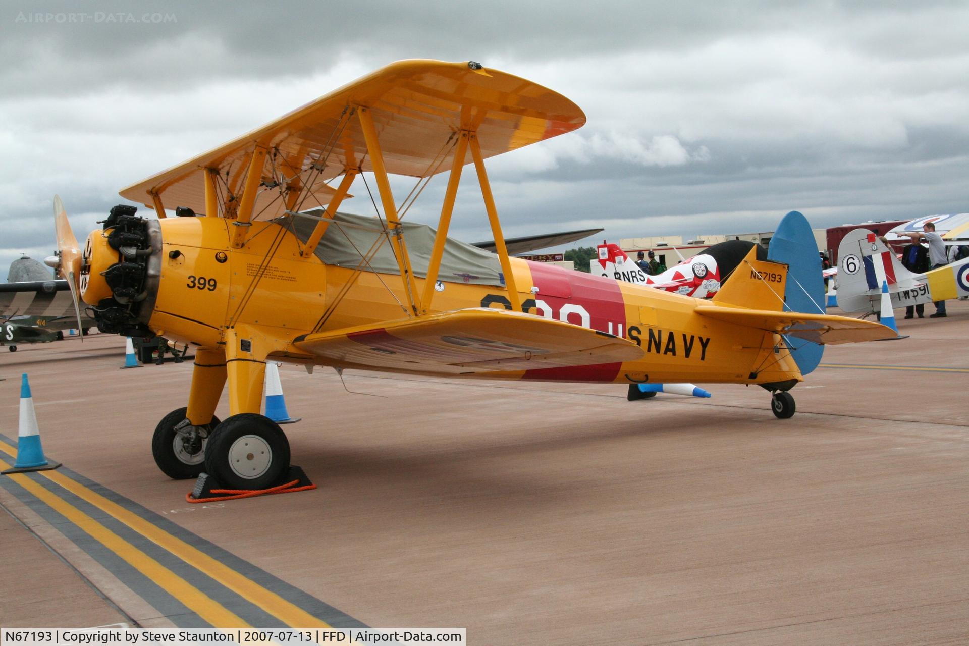 N67193, 1942 Boeing E75 (N2S-5) C/N 75-8116, Royal International Air Tattoo 2007