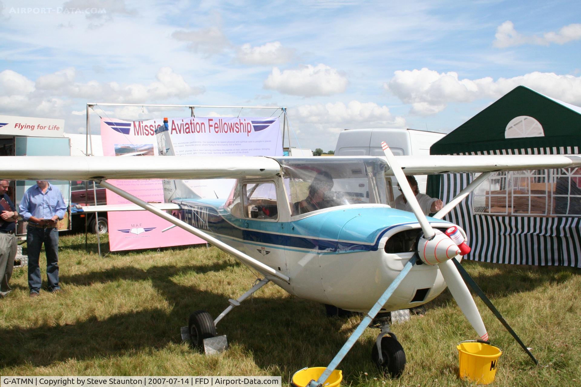 G-ATMN, 1966 Reims Cessna F150F C/N 0060, Royal International Air Tattoo 2007