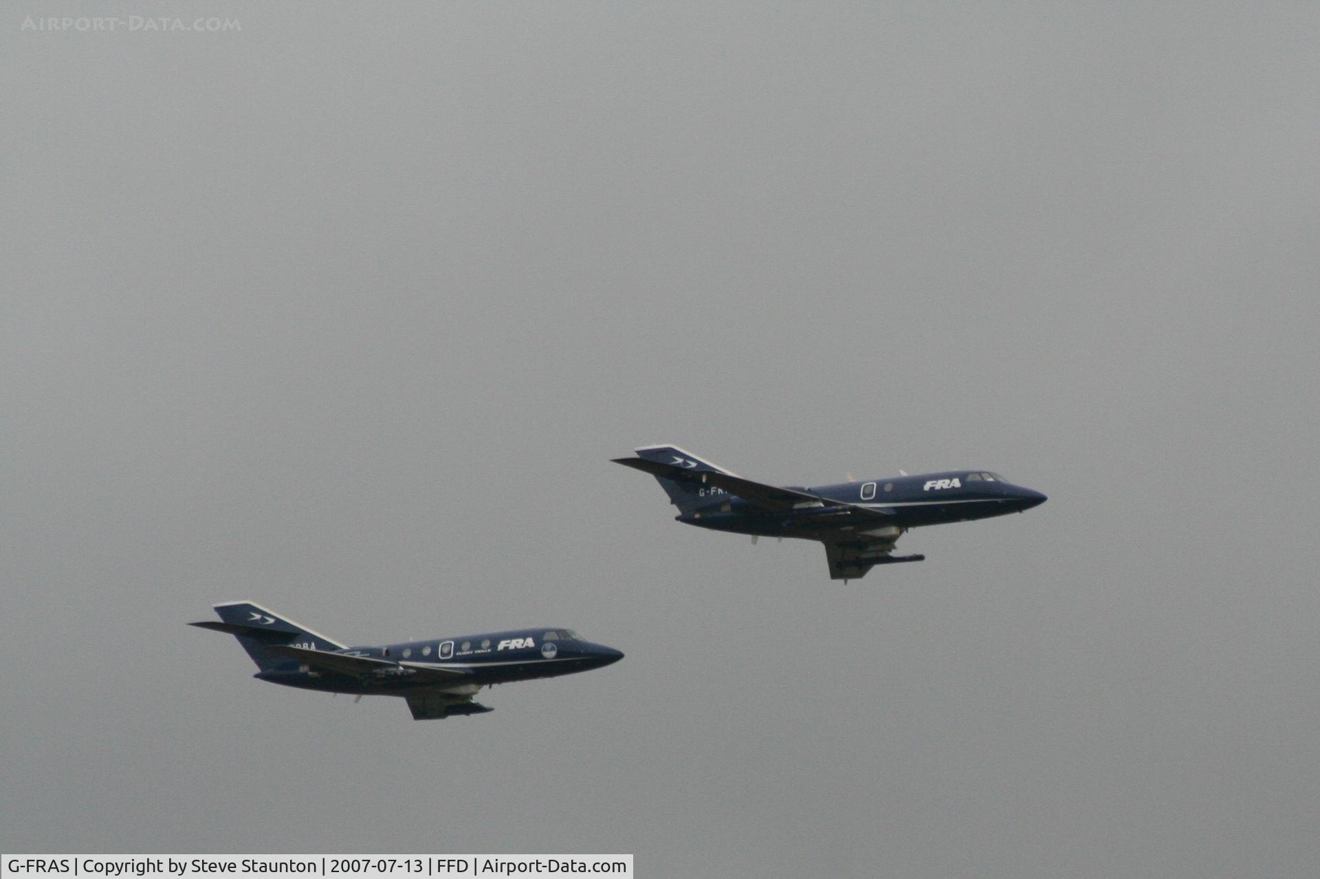 G-FRAS, 1967 Dassault Falcon (Mystere) 20DC C/N 82, Royal International Air Tattoo 2007
