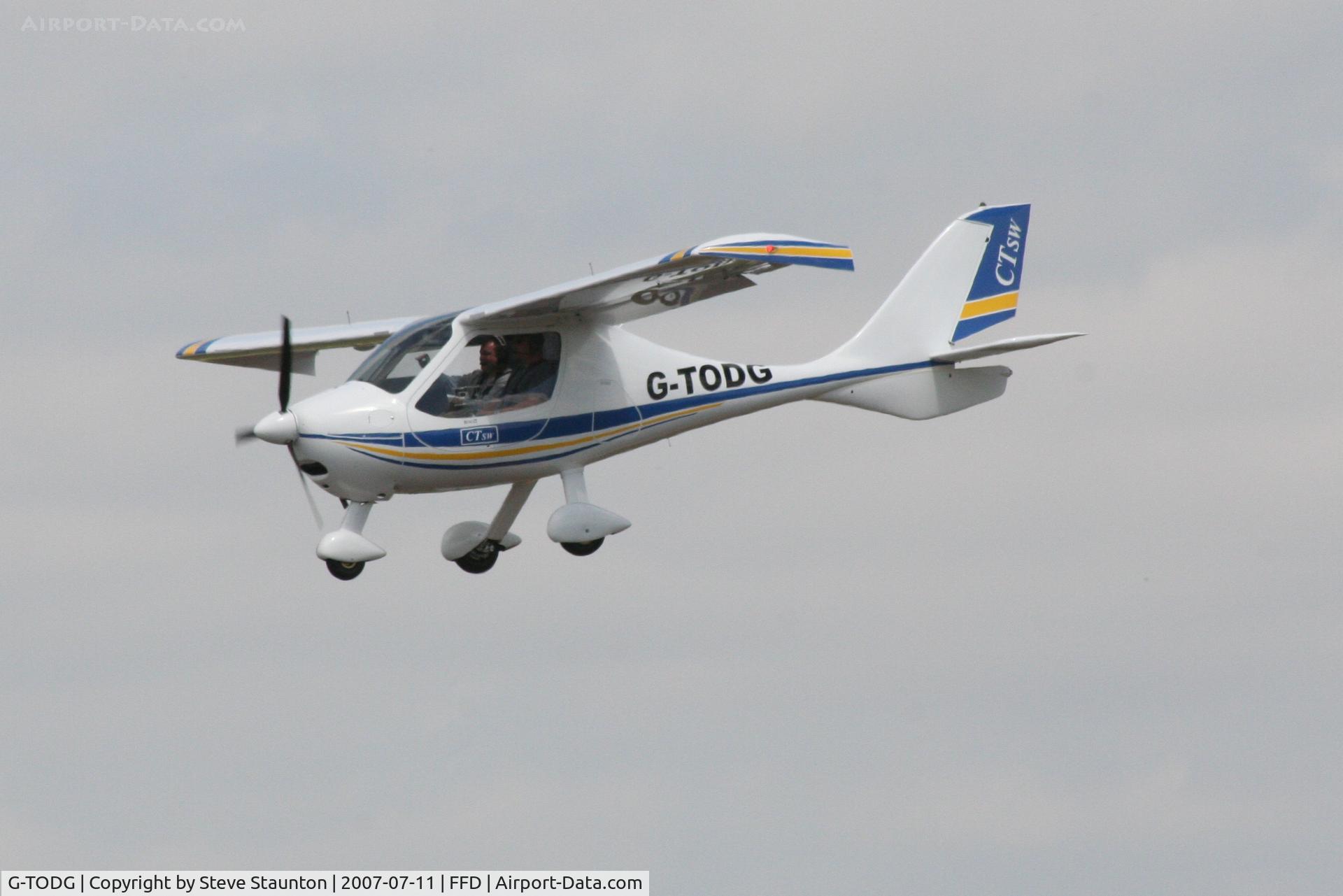 G-TODG, 2007 Flight Design CTSW C/N 8288, Royal International Air Tattoo 2007