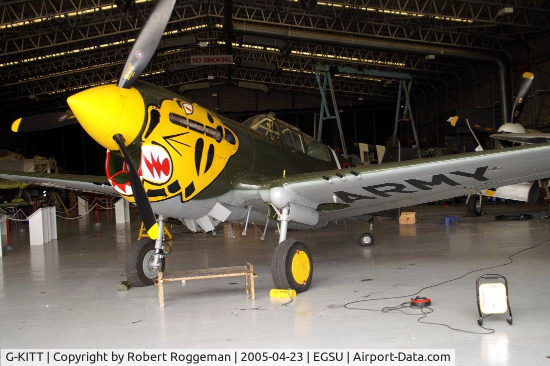 G-KITT, 1943 Curtiss P-40M Warhawk C/N 27490, The Fighter Collection.