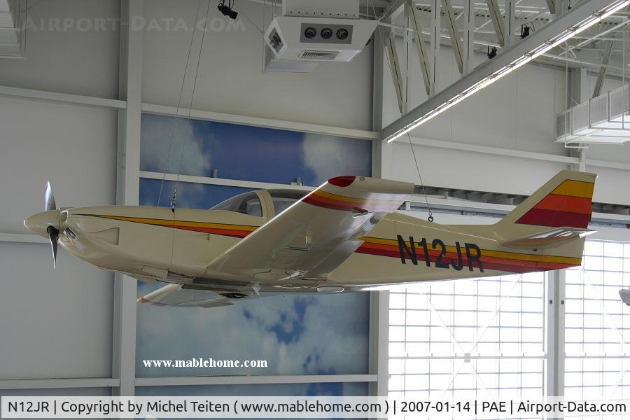 N12JR, 1992 Stoddard-Hamilton Glasair III C/N 3006, Displayed in the Boeing Visitor Center