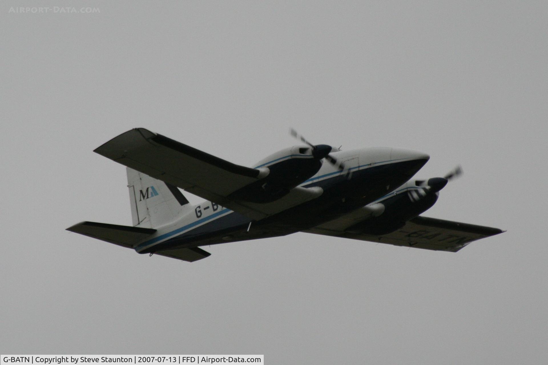 G-BATN, 1973 Piper PA-23-250 Aztec C/N 27-7304987, Royal International Air Tattoo 2007