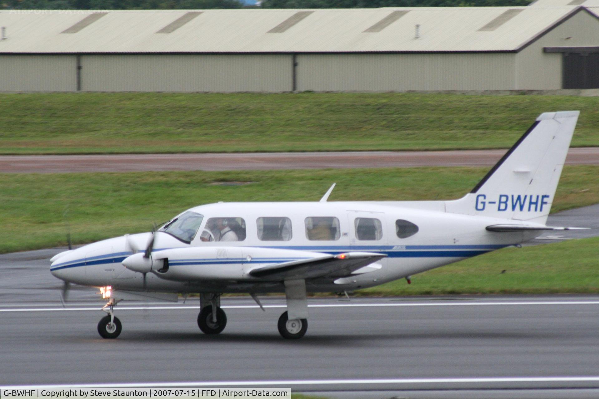 G-BWHF, 1976 Piper PA-31-325 Navajo C/R C/N 31-7612076, Royal International Air Tattoo 2007
