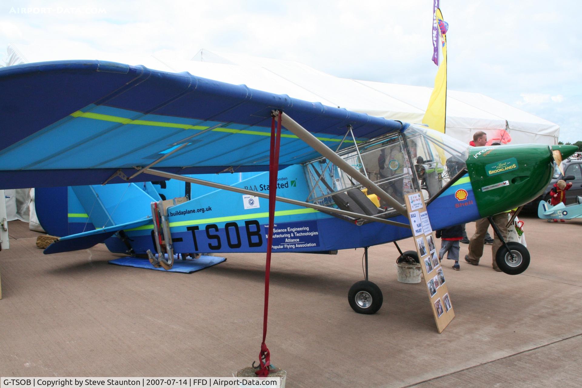 G-TSOB, 2005 Rans S-6ES Coyote II C/N PFA 204-14066, Royal International Air Tattoo 2007