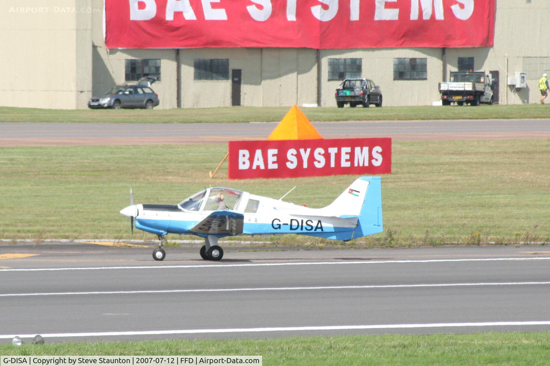 G-DISA, 1983 Scottish Aviation Bulldog Series 120 Model 125 C/N BH120/435, Royal International Air Tattoo 2007