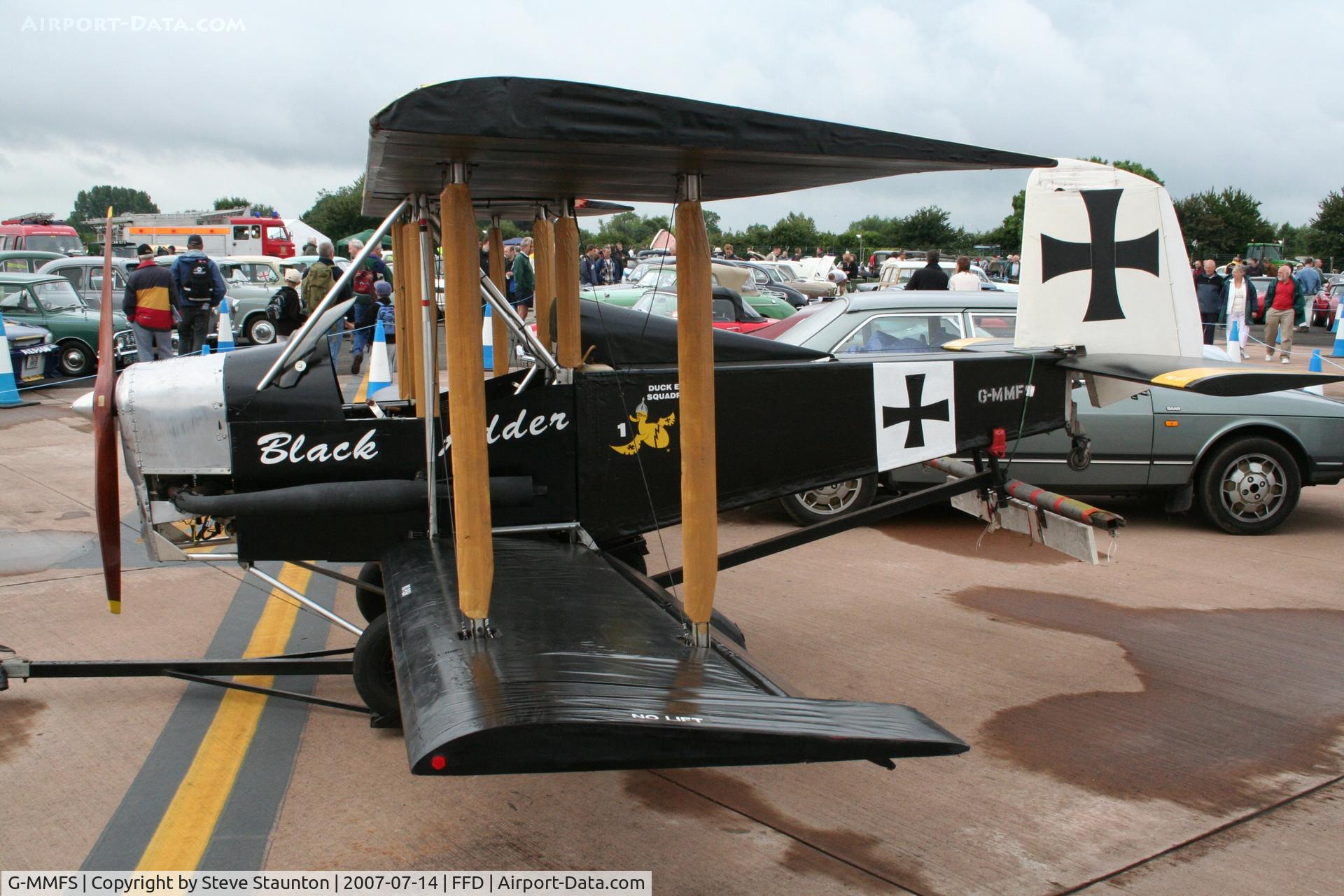 G-MMFS, 1983 Micro Biplane Aviation Tiger Cub 440 C/N SO64, Royal International Air Tattoo 2007