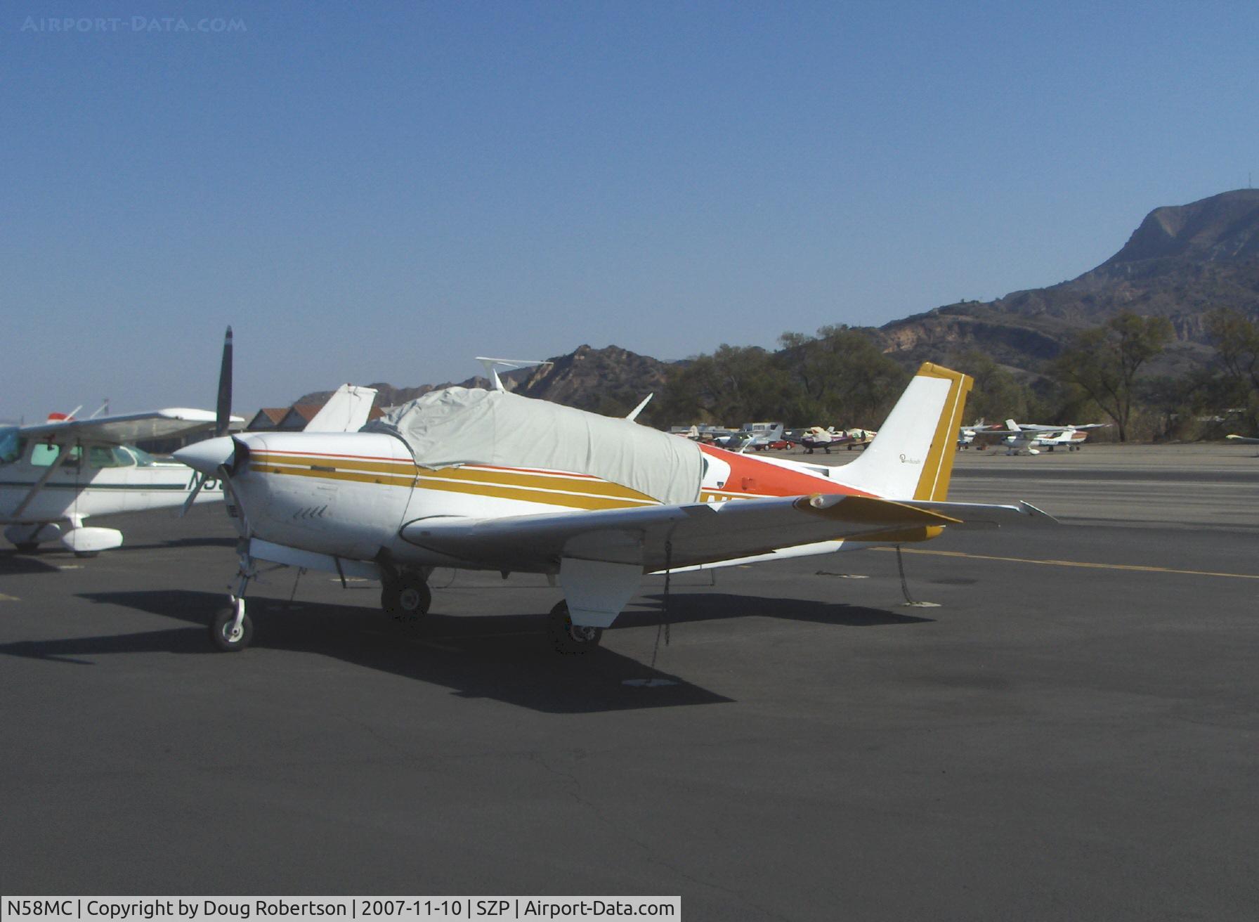 N58MC, 1978 Beech F33C Bonanza C/N CJ-143, 1978 Beech F33C BONANZA, Continental IO-520-BA 285 Hp