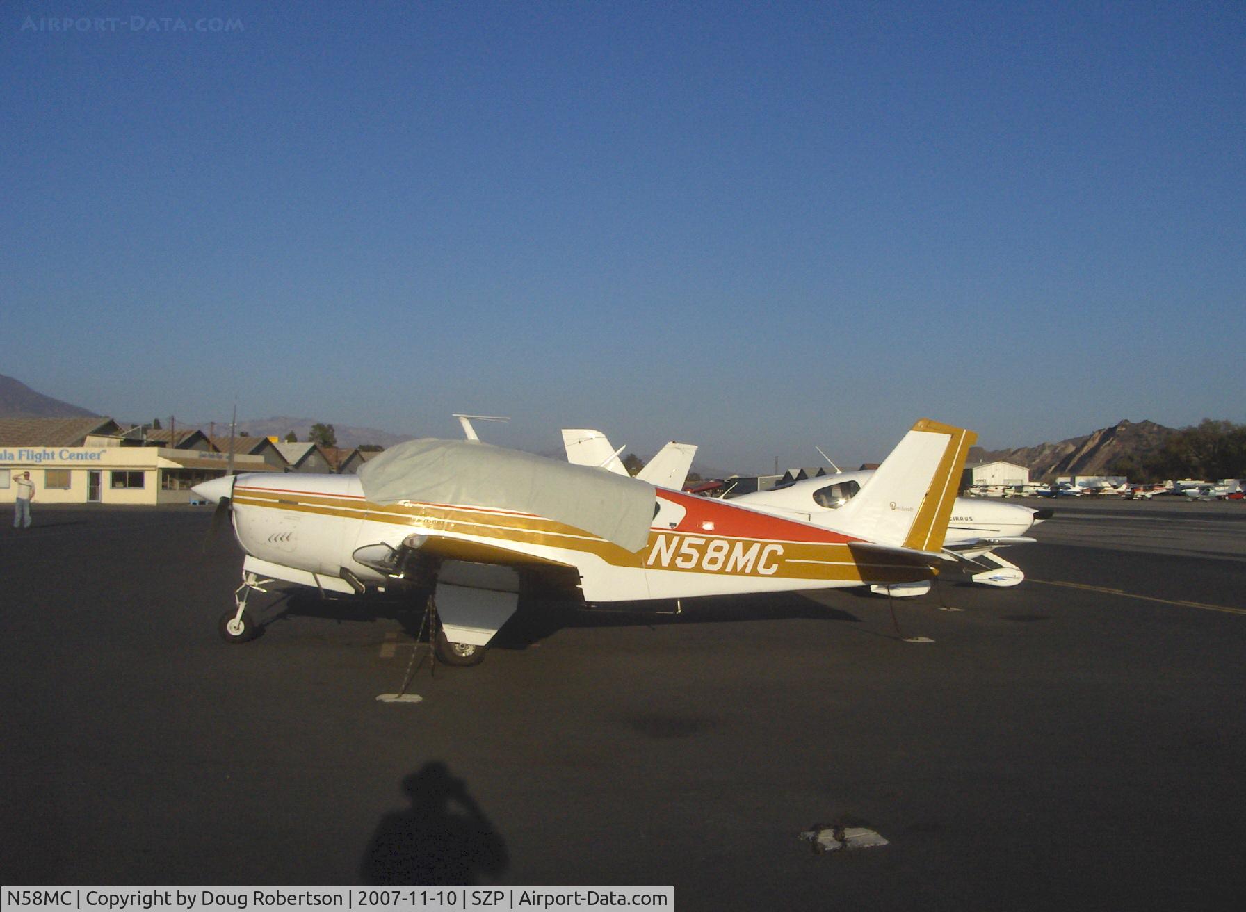 N58MC, 1978 Beech F33C Bonanza C/N CJ-143, 1978 Beech F33C BONANZA, Continental IO-520-BA 285 Hp