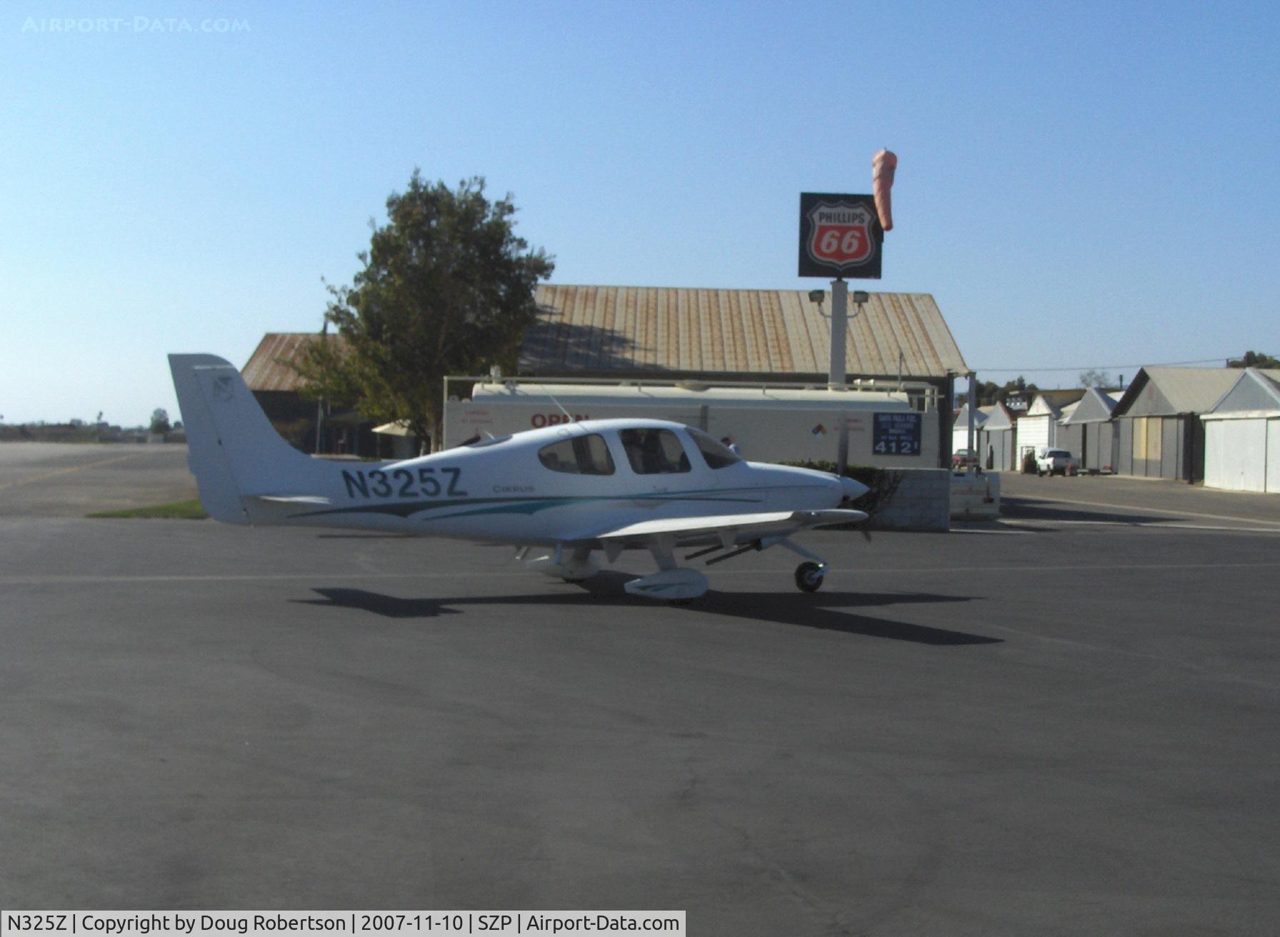 N325Z, 2004 Cirrus SR20 C/N 1407, 2004 Cirrus SR20, Continental IO-360-ES 200 Hp, taxi