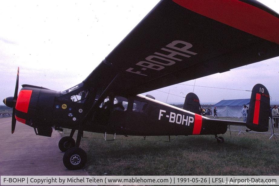 F-BOHP, Max Holste MH-1521C-1 Broussard C/N 10, At the BA 136 Airshow