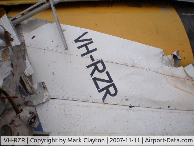 VH-RZR, 1966 Cessna 150G C/N 15065263, Wreckage photograpedChadwick & Smart Aircraft Engineers, Kingaroy, November 2007.