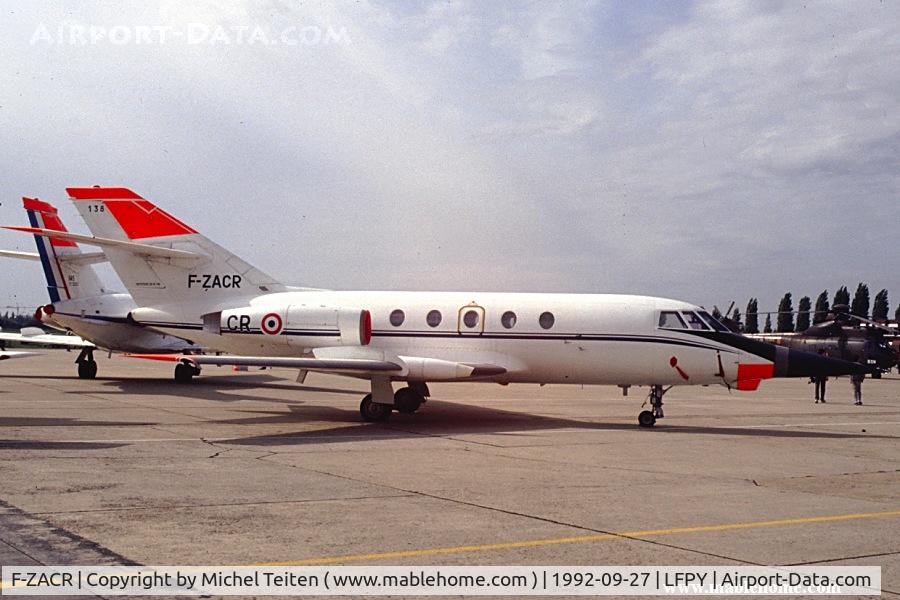 F-ZACR, Dassault Falcon (Mystere) 20C C/N 138, From CEV, the French Air Force Flying Test Center