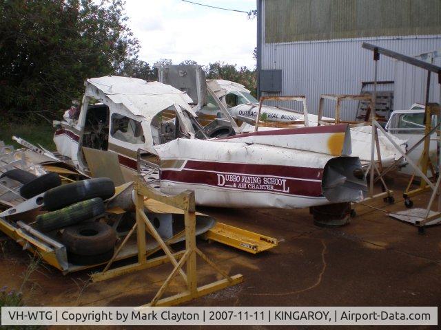 VH-WTG, 1974 Cessna 172M C/N 17263182, Ex N4437R. Last owned by Dubbo (NSW) Flying School & Air Charter.