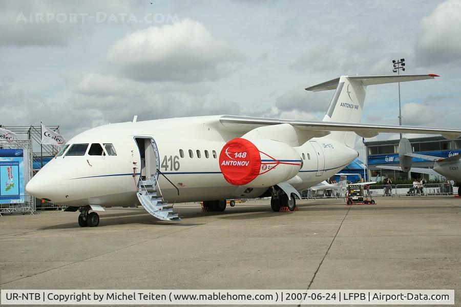 UR-NTB, 2005 Antonov An-148-100A C/N Not found UR-NTB, Paris Airshow 2007