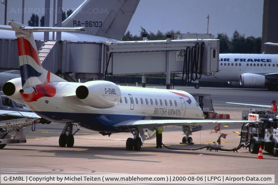 G-EMBL, 1999 Embraer EMB-145EU (ERJ-145EU) C/N 145177, British Airways