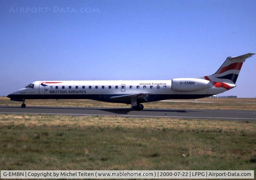 G-EMBN, 2000 Embraer EMB-145EP (ERJ-145EP) C/N 145201, British Airways