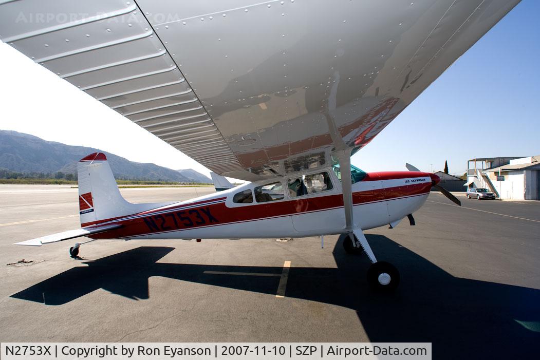N2753X, 1965 Cessna 180H Skywagon C/N 18051553, Cessna