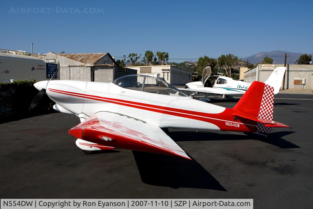 N554DW, 1999 Vans RV-4 C/N 554, RV-4