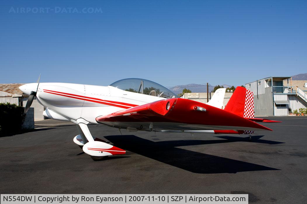 N554DW, 1999 Vans RV-4 C/N 554, RV-4