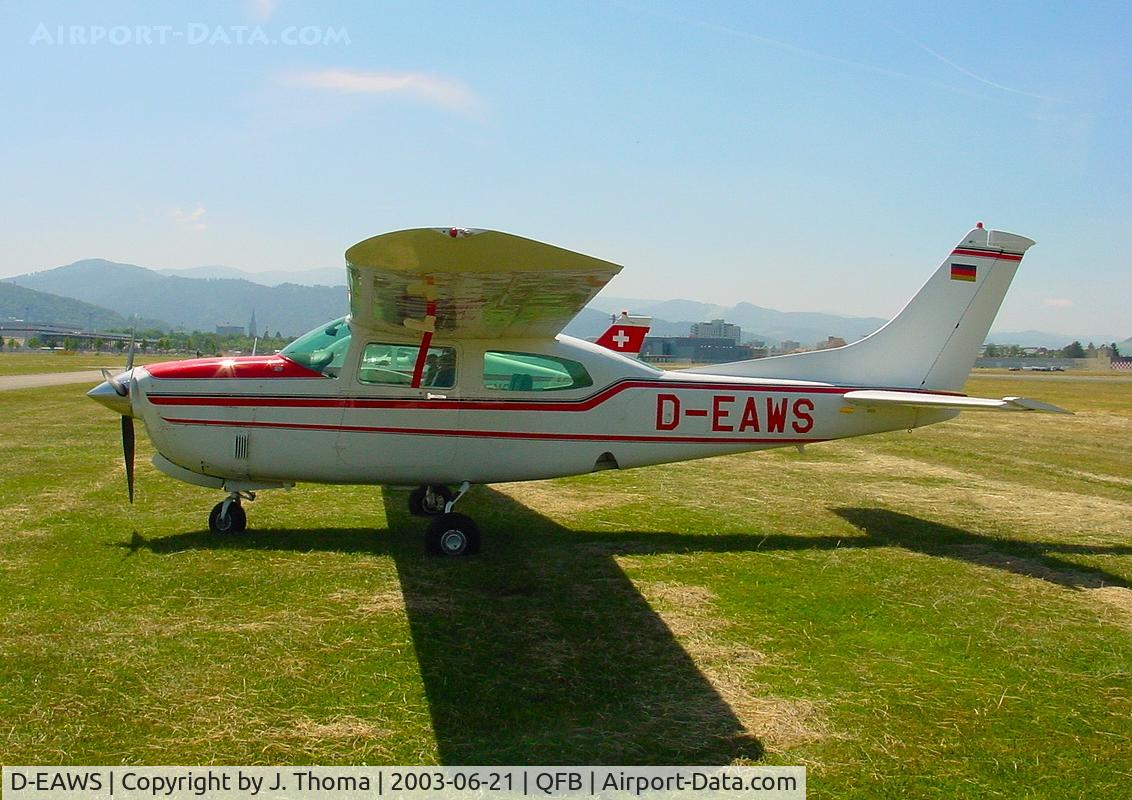D-EAWS, 1986 Cessna T210R Turbo Centurion C/N 210-64989, Cessna T210R Turbo Centurion II