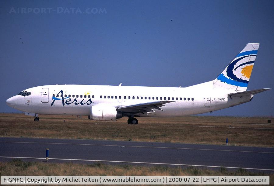 F-GNFC, Boeing 737-36E C/N 26315, From Aeris