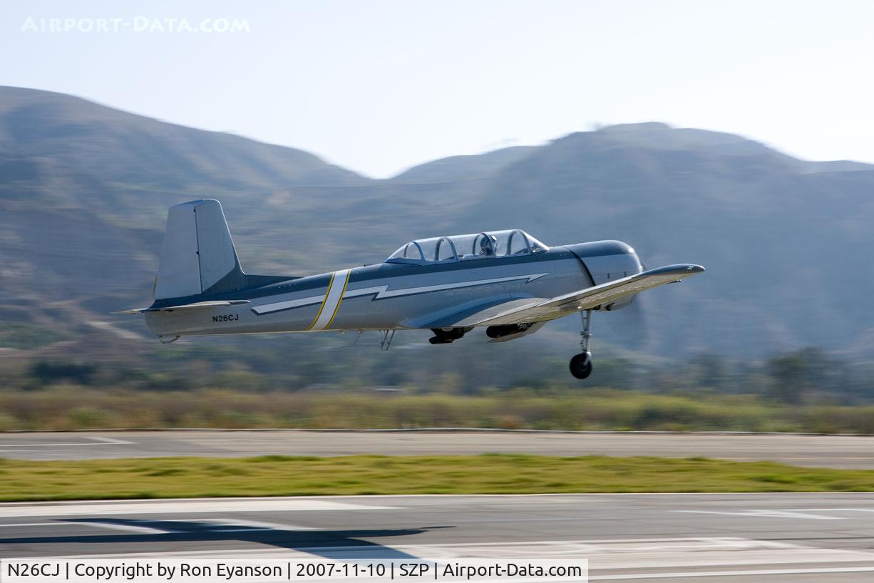 N26CJ, 1977 Nanchang CJ-6A C/N 1832046, Nanchang