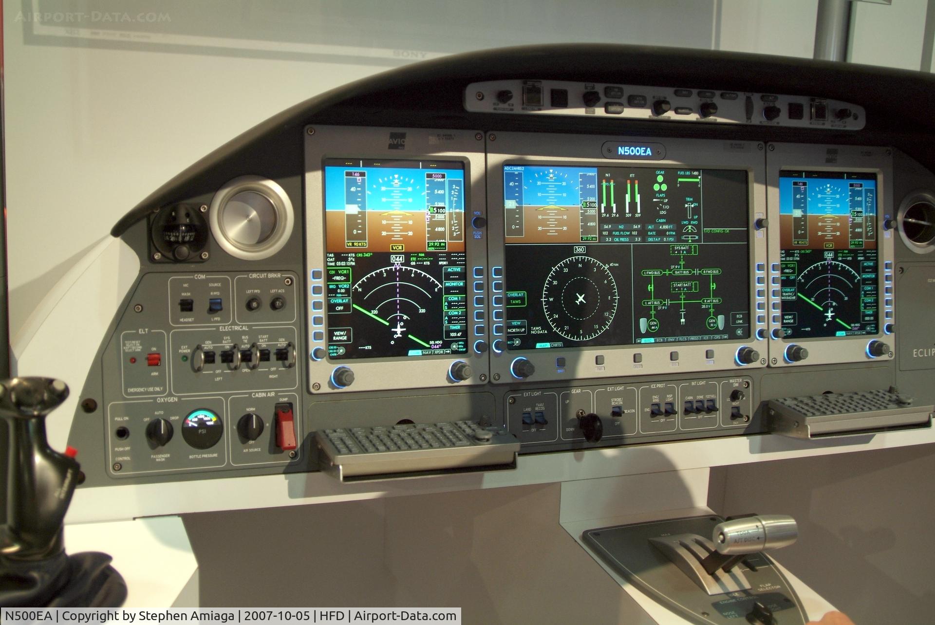 N500EA, Beech E-90 King Air C/N LW-240, At the AOPA Expo...