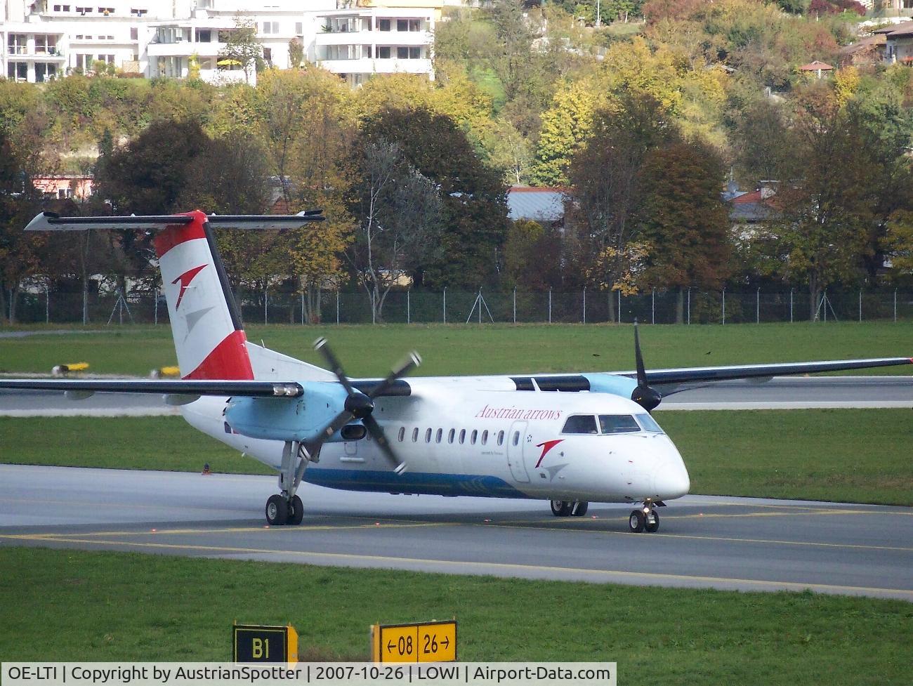 OE-LTI, 1997 De Havilland Canada DHC-8-314Q Dash 8 C/N 466, Austrian Arrows