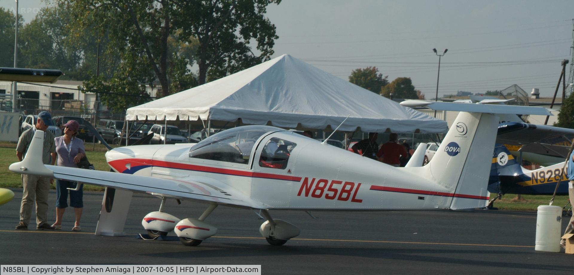 N85BL, 2006 Dova DV-1 Skylark C/N 06/06, At the AOPA Expo...