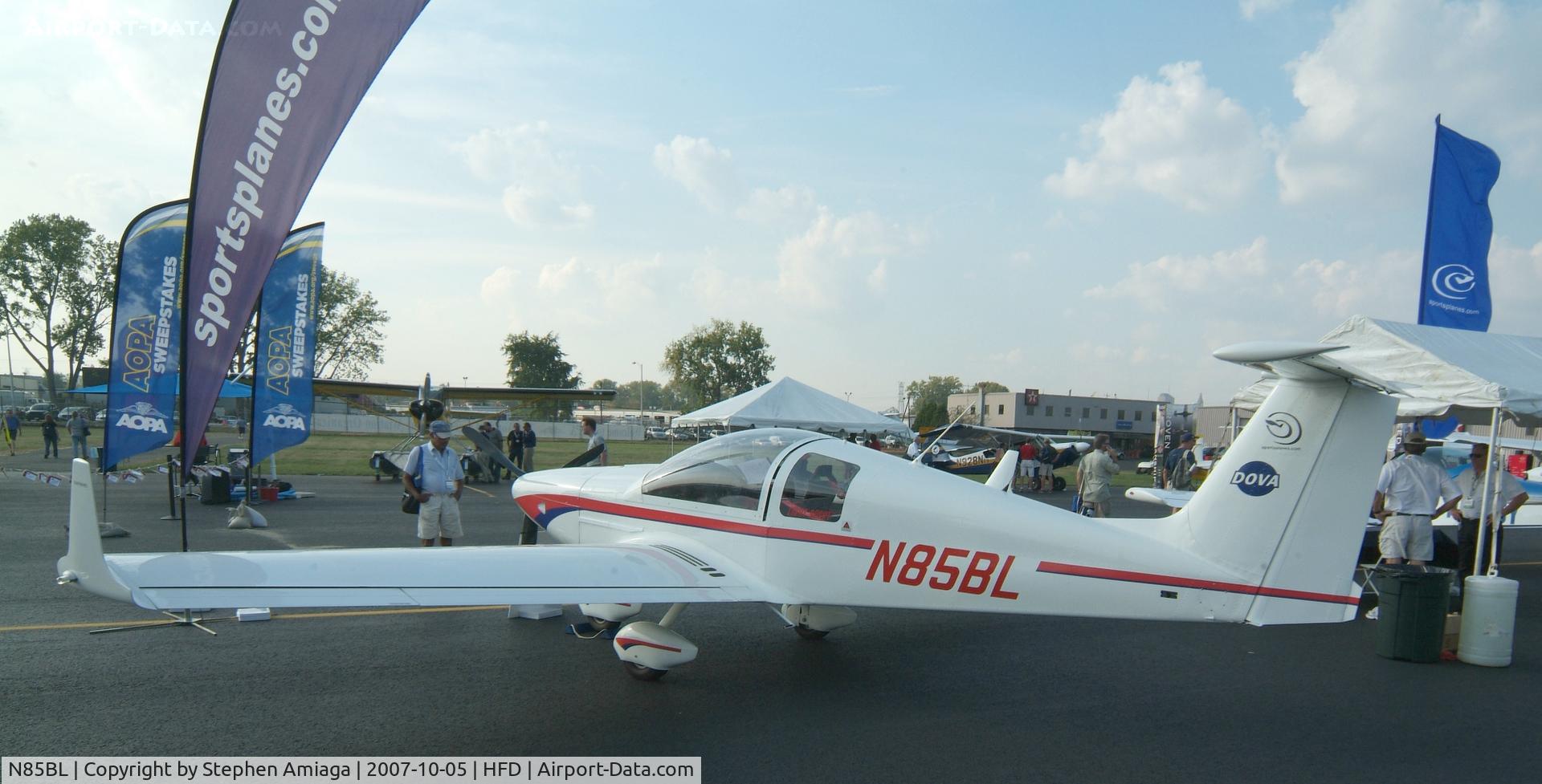 N85BL, 2006 Dova DV-1 Skylark C/N 06/06, At the AOPA Expo...