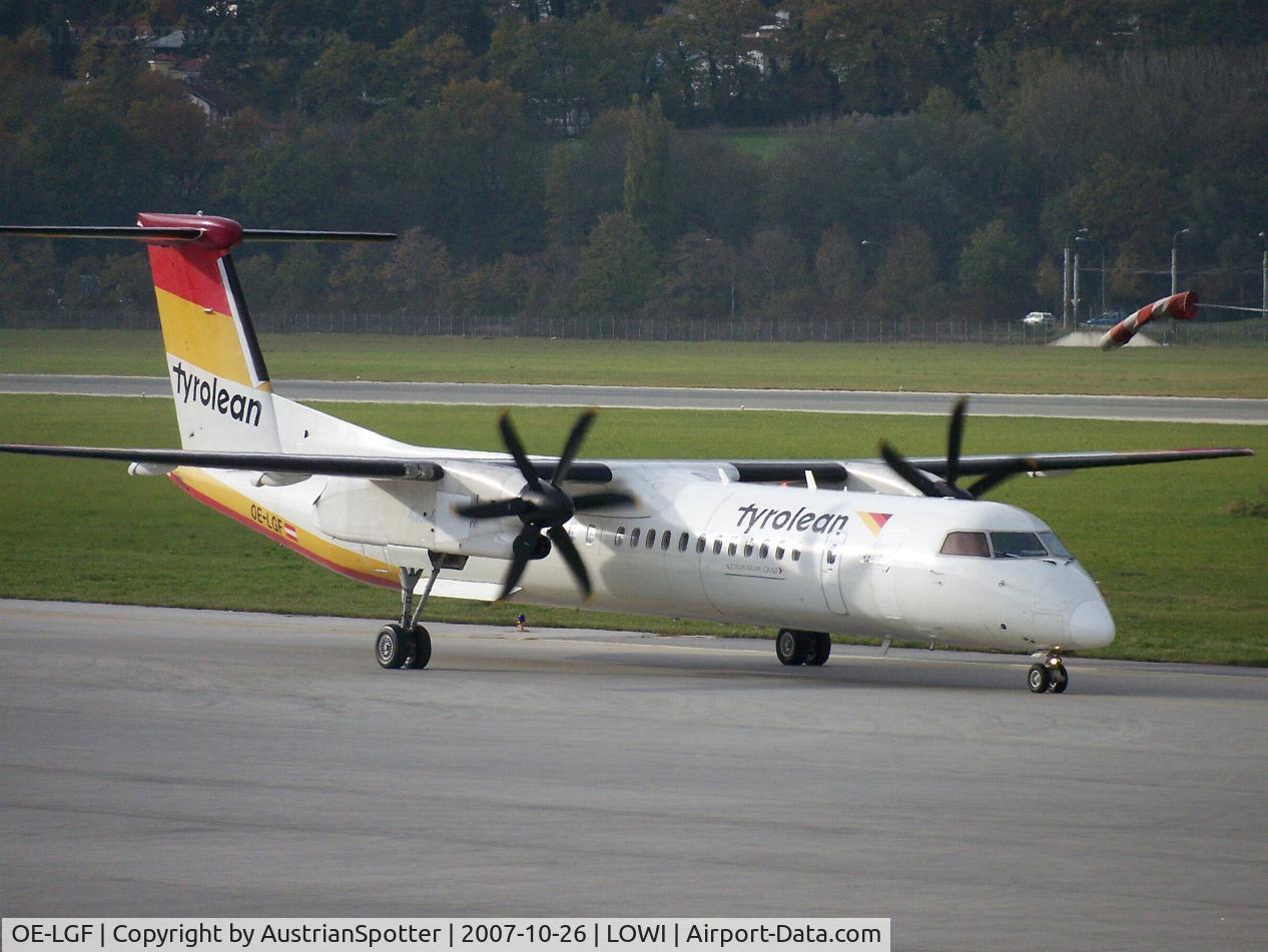 OE-LGF, 2002 De Havilland Canada DHC-8-402Q Dash 8 C/N 4068, Tyrolean