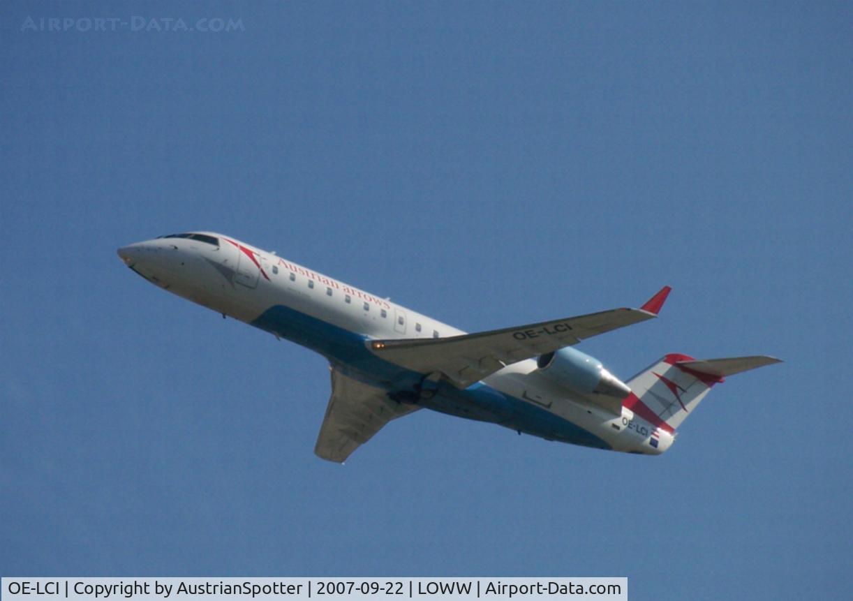 OE-LCI, 1996 Canadair CRJ-200LR (CL-600-2B19) C/N 7133, Austrian Arrows