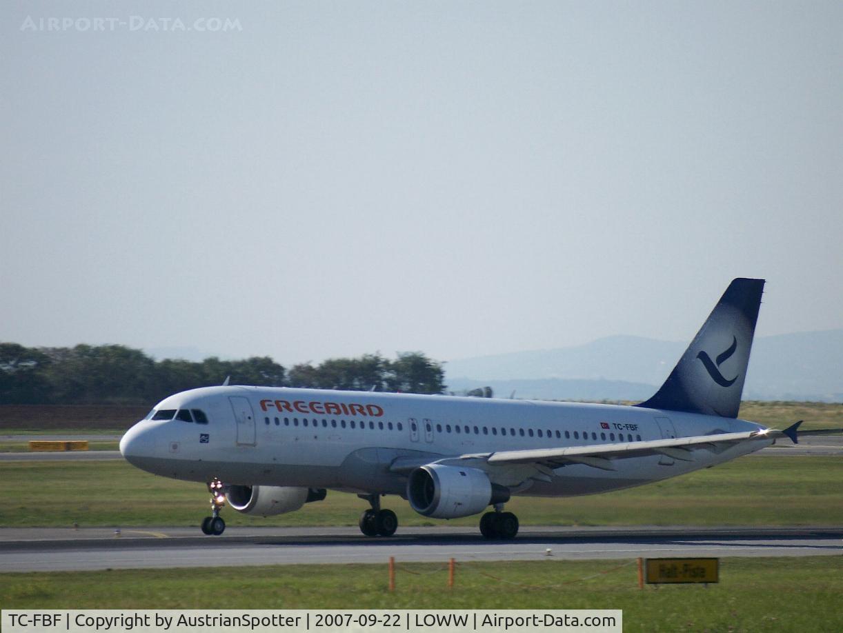 TC-FBF, 1991 Airbus A320-211 C/N 288, Freebird Airlines A 320