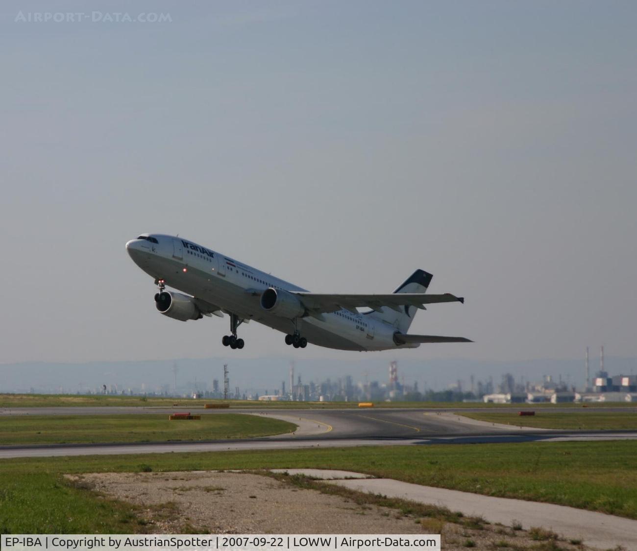 EP-IBA, 1993 Airbus A300B4-605R C/N 723, Iran Air