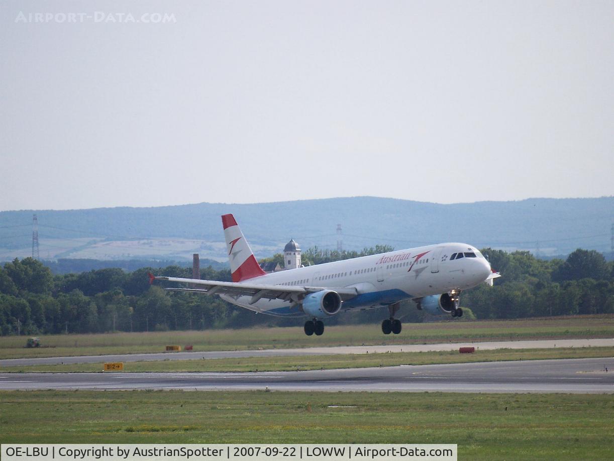 OE-LBU, 2001 Airbus A320-214 C/N 1478, Austrian