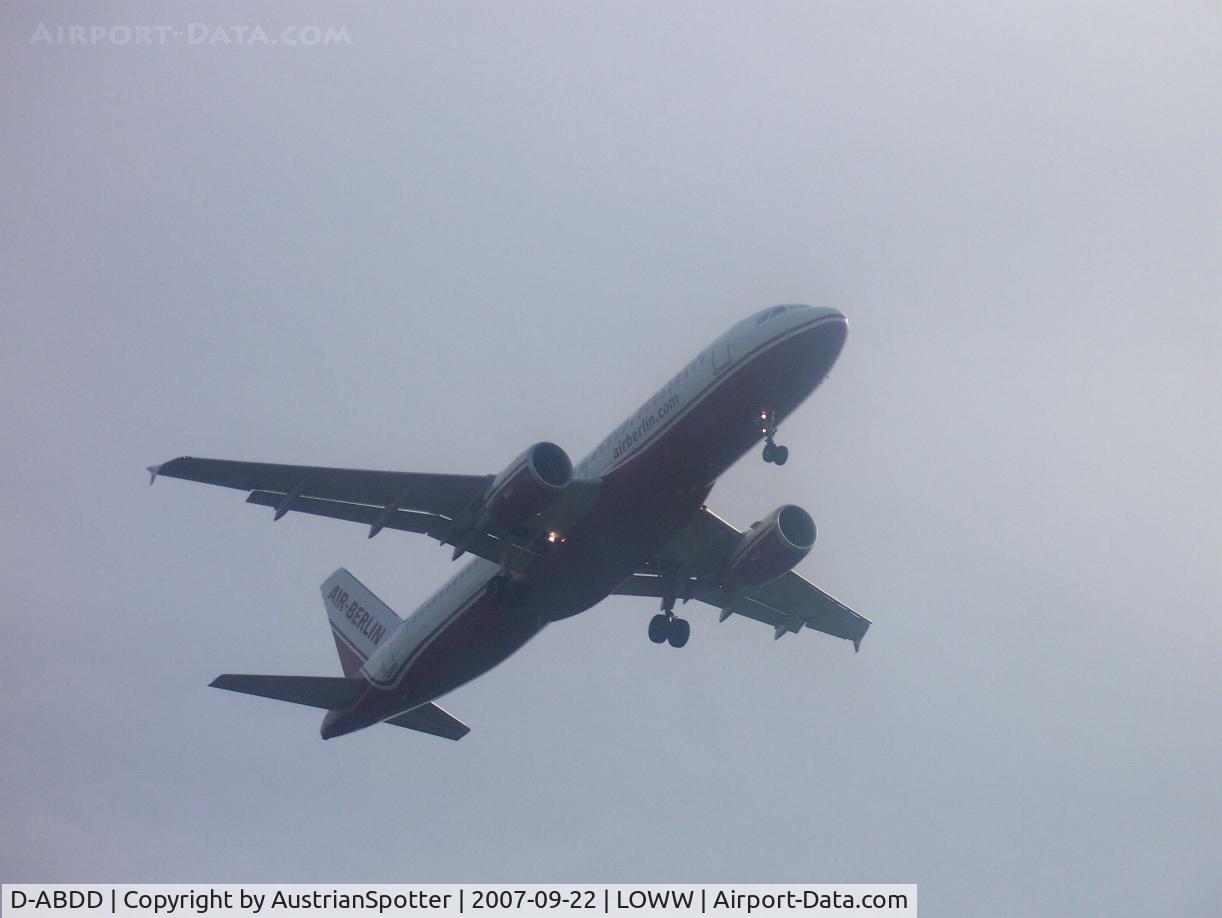 D-ABDD, 2006 Airbus A320-214 C/N 2685, Air Berlin
