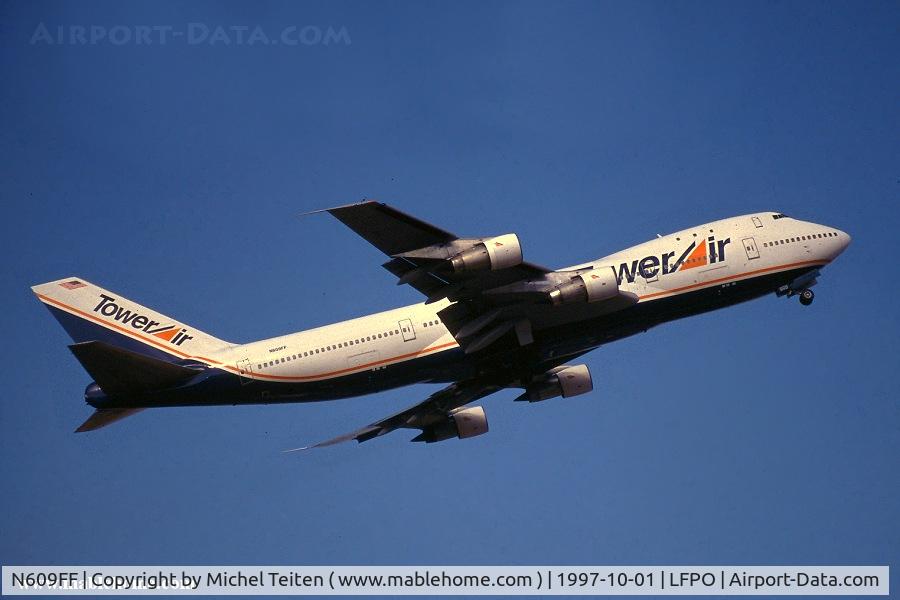 N609FF, 1971 Boeing 747-121 C/N 20354, Tower Air