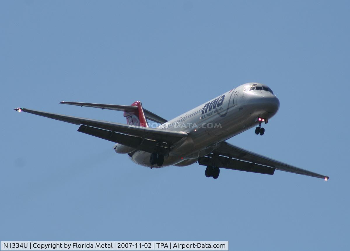 N1334U, 1970 Douglas DC-9-31 C/N 47280, Northwest