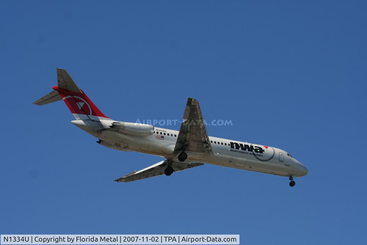 N1334U, 1970 Douglas DC-9-31 C/N 47280, Northwest
