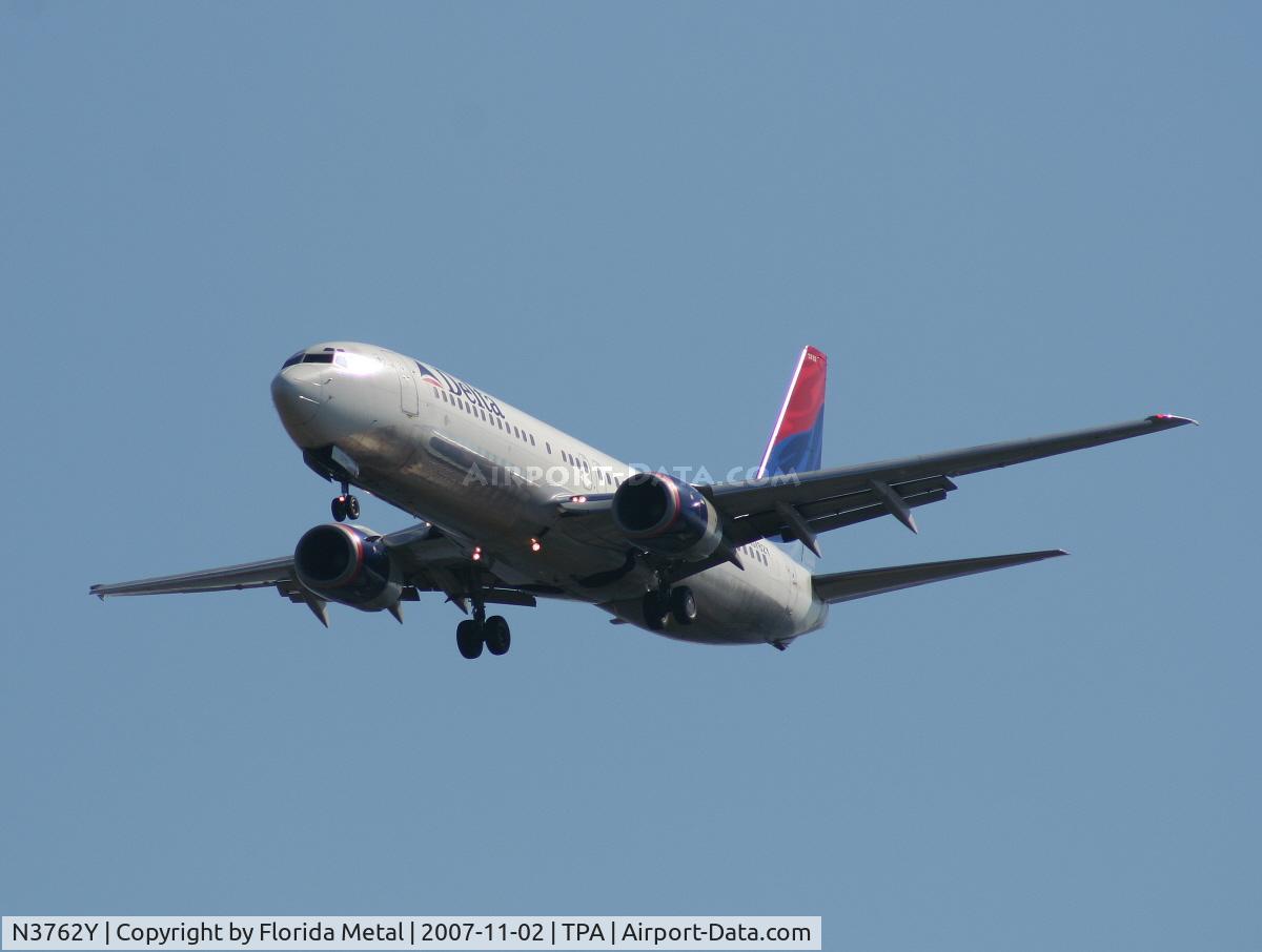 N3762Y, 2001 Boeing 737-832 C/N 30817, Delta