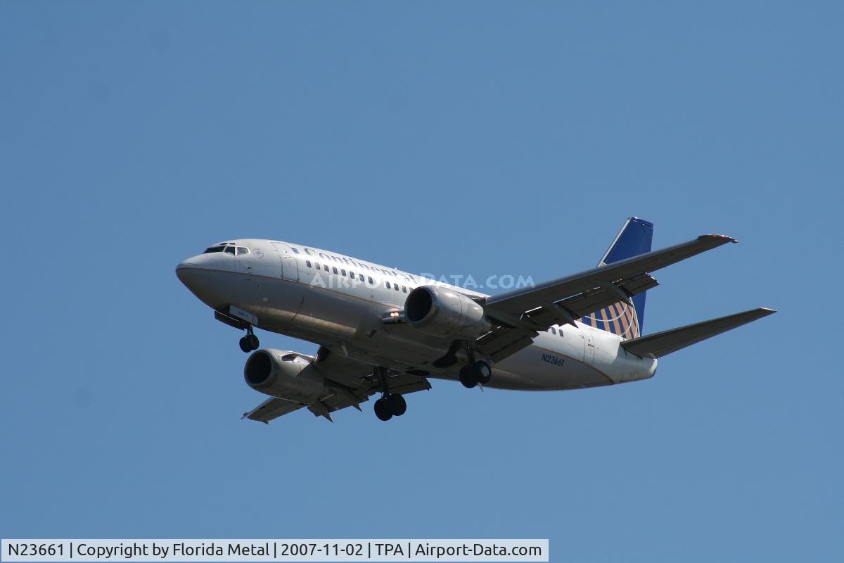 N23661, 1998 Boeing 737-524 C/N 28922, Continental
