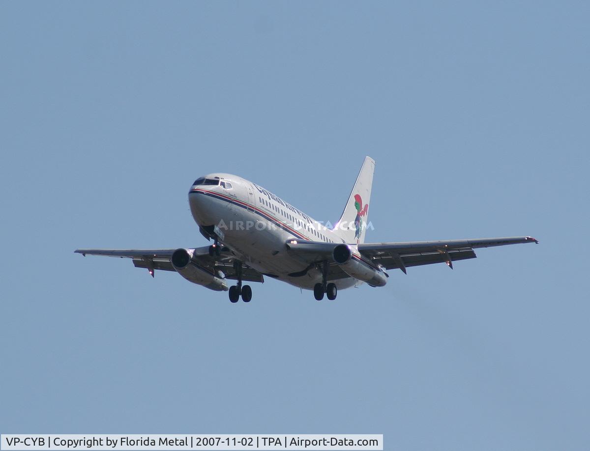 VP-CYB, 1979 Boeing 737-2S2C C/N 21929, Caymen Airways